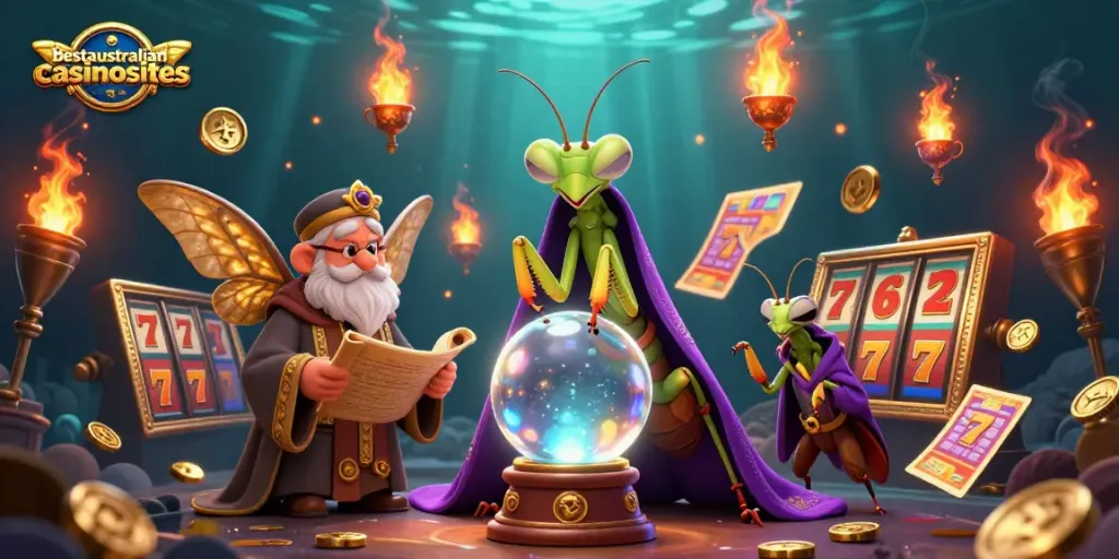 Experience the magic of online pokies with bestaustraliancasinosites, featuring vibrant 3D characters!