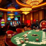 Engage with the thrilling cổng game rikvip while playing at vibrant casino tables filled with cards and chips.