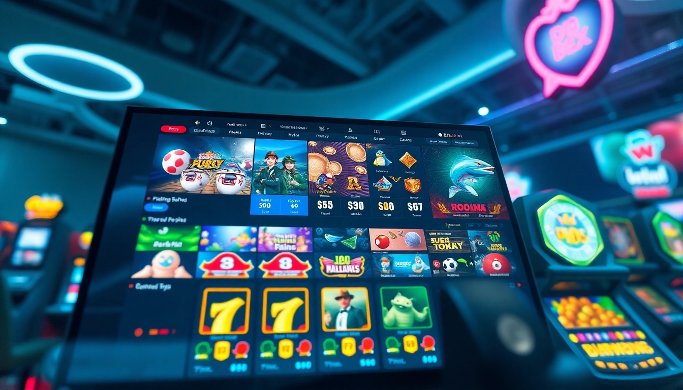 Vibrant online gaming interface showcasing various games on https://du88.cx/.