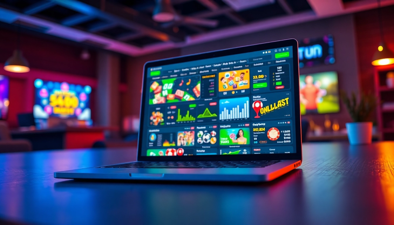 Engaging visual of 55DD online betting platform, showcasing games and user activity.