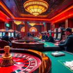 Experience the thrill of nha cai luck8 with exciting casino action at a vibrant roulette table.