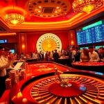 Exciting scene of kèo bóng đá việt nam betting action in a luxurious casino atmosphere.