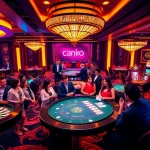 Experience the thrill of winning at https://32wincasino.com/ with an exciting casino scene showcasing diverse players and games.