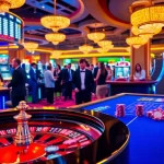 Experience intense gaming at THABET with vibrant slot machines and engaging poker tables.