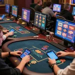 Engaging online gambling scene at B52 with players actively betting and enjoying various games.