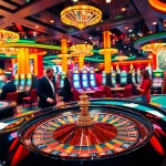 Experience the thrill at https://oxbet.ae/ with a lively casino scene featuring roulette and poker tables.