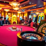 Experience the thrill of gambling with https://fb88j.com/ at a luxurious casino table filled with excitement.