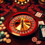 Enjoy a thrilling roulette game experience at https://net88.wtf/, surrounded by luxurious casino elements.