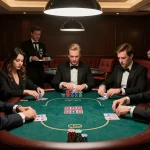 Experience high-stakes poker action at RR88 with elegant VIP service and luxury ambiance.