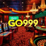 GO99 casino players enjoying an exciting gambling experience at luxury tables.