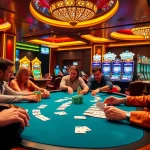 Experience the excitement of online betting at https://phjoy.it.com/ with a vibrant casino scene full of action.