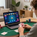 Engage in thrilling online poker gameplay at https://sc88.social/ with cozy home office setting