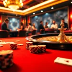 Experience the thrill of betting at 789win.com with a lively poker scene showcasing chips and cards.