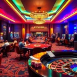 Experience excitement at KING88 casino with vibrant gaming tables and thrilling jackpots.