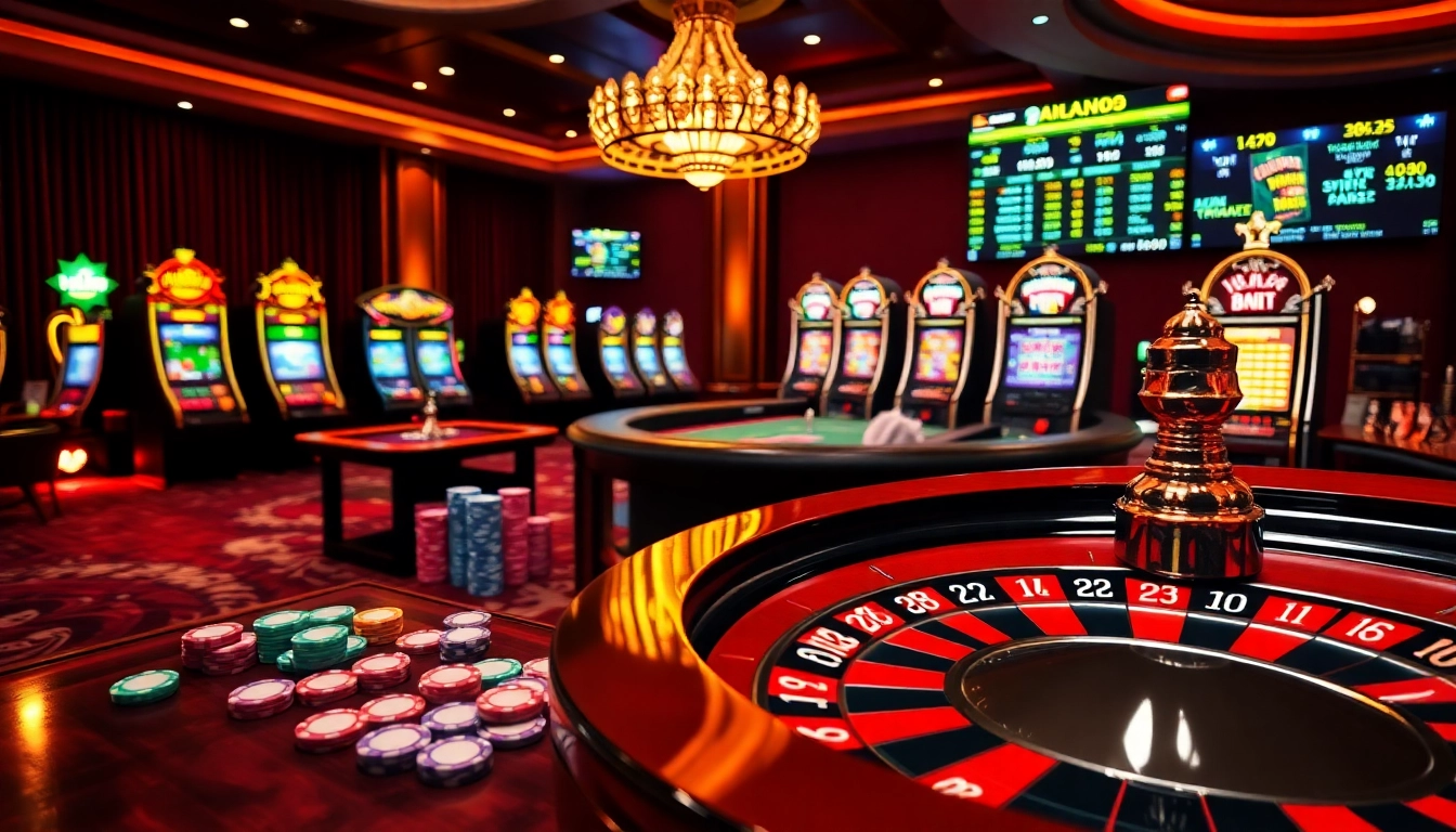 Experience the excitement of betting at https://vb88.boston/ with vibrant casino visuals and gaming action.