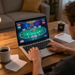 llwin Download and enjoy immersive online poker gameplay in a cozy home setting.