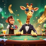 Engage with DA88 and experience vibrant casino action surrounded by high-roller giraffe and lively characters.