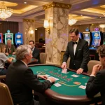 Players at 789BET blackjack tables strategically placing bets and enjoying the casino experience.