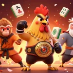Immerse in the action at 88bet with dynamic casino characters and vibrant elements creating a lively gaming atmosphere.
