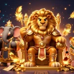 Win big with engaging games at 84win1 featuring vibrant characters and golden tokens.