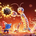 Engage with 68vip's vibrant casino world as the mantis shrimp battles asteroids for golden treasures.