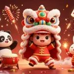 Experience the excitement of winning with 11win in this vibrant 3D casino scene showcasing festive elements and rich graphics.
