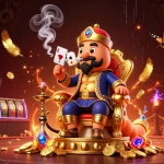 Engage with da88 fun in a vibrant slots scene featuring a sultan caterpillar master and dynamic golden gaming elements.