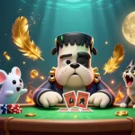 Engage with the worldcup excitement in this lively gambling scene featuring unique characters.