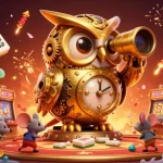 Experience high-stakes gameplay at crazyvegas with vibrant casino scene featuring animated characters and engaging elements.